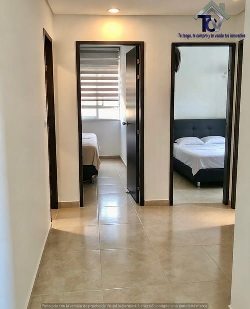 Apartamento de 3 alcobas en venta en Lagos I, Floridablanca, 73 m² · foto 7 de 12