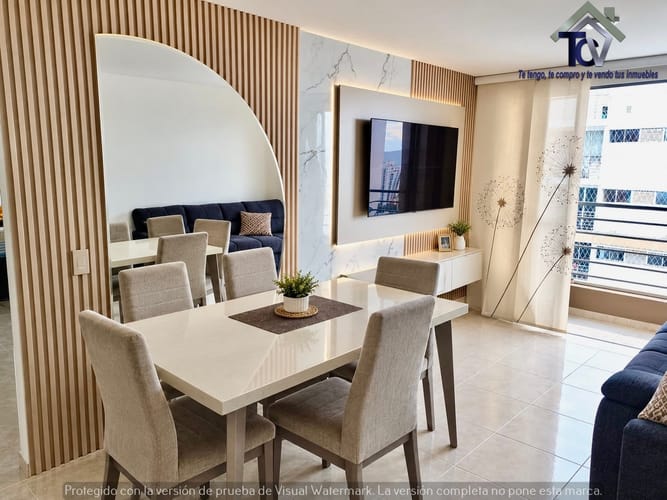 Apartamento de 3 alcobas en venta en Lagos I, Floridablanca, 73 m² · foto 3 de 12