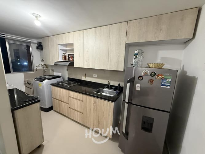 Apartamento de 2 alcobas en venta en Santa Ana, Rionegro, 52 m² · foto 1 de 10