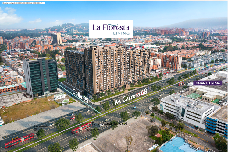 Apartaestudio en venta en La Floresta, Bogotá, 38 m² · foto 1 de 14