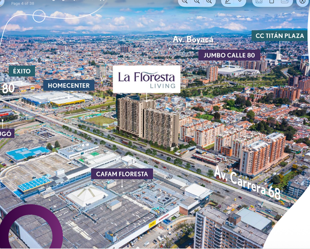 Apartaestudio en venta en La Floresta, Bogotá, 38 m² · foto 14 de 14