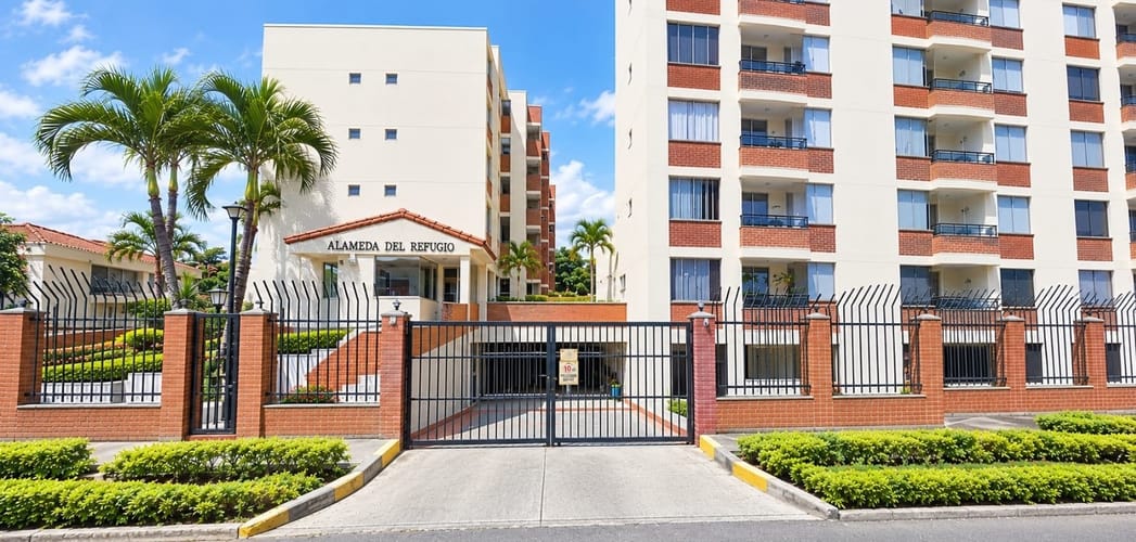 Apartamento de 3 alcobas en venta en El Refugio, Cali, 67 m² · foto 1 de 23