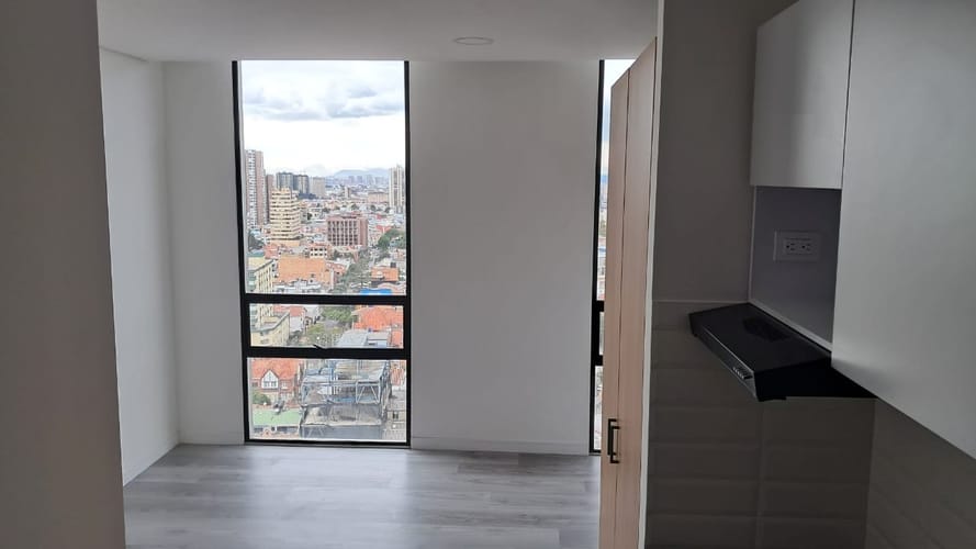 Apartaestudio en arriendo en Teusaquillo, Bogotá, 24 m² · foto 2 de 24