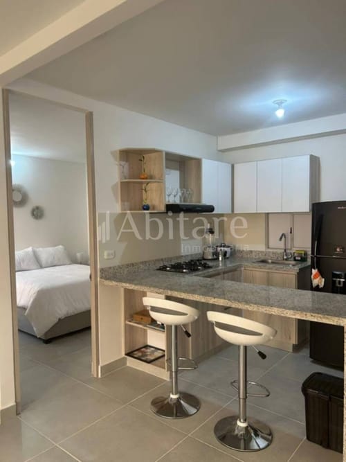 Apartamento de 1 alcoba en arriendo en Serena Del Mar, Cartagena, 42 m² · foto 1 de 9