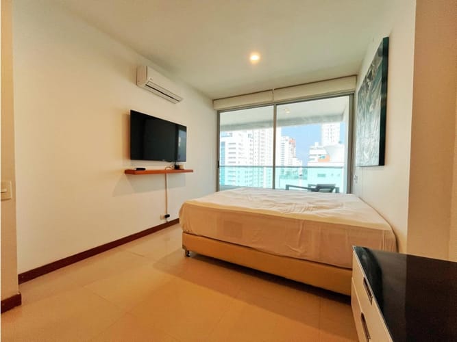 Apartamento de 2 alcobas en arriendo en Castillogrande, Cartagena, 104 m² · foto 8 de 12