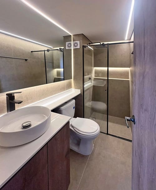 Apartamento de 2 alcobas en arriendo en Lagos De Torca, Bogotá, 38 m² · foto 5 de 6