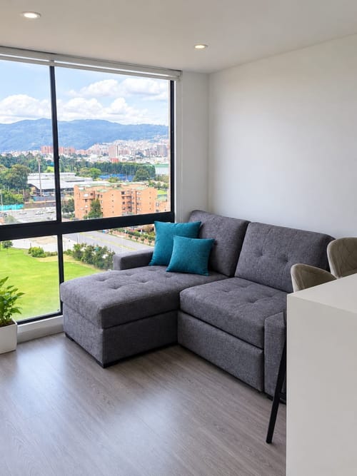 Apartaestudio en arriendo en Mazuren, Bogotá, 30 m² · foto 11 de 17