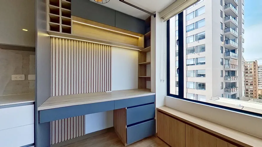 Apartamento de 1 alcoba en venta en Colina Campestre, Bogotá, 34 m² · foto 8 de 14