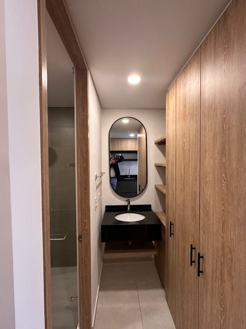 Apartaestudio en arriendo en Andes Norte, Bogotá, 28 m² · foto 6 de 15