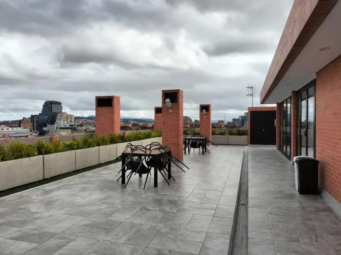 Apartamento de 1 alcoba en venta en Chico Norte, Bogotá, 23 m² · foto 12 de 19