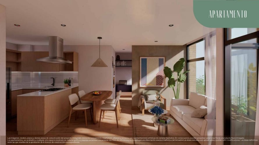 Apartamento de 1 alcoba en venta en La Soledad, Bogotá, 46 m² · foto 2 de 7