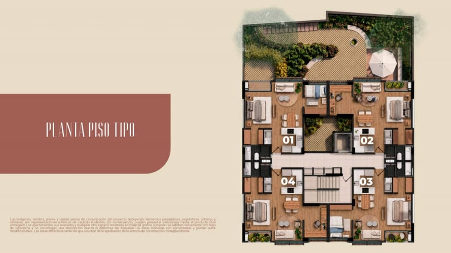 Apartamento de 1 alcoba en venta en La Soledad, Bogotá, 46 m² · foto 6 de 7