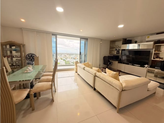 Apartamento de 3 alcobas en venta en Altos Del Prado, Barranquilla, 156 m² · foto 1 de 24
