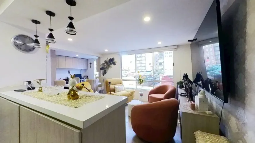 Apartamento de 1 alcoba en venta en Hacienda San Jose, Chía, 54 m² · foto 1 de 24