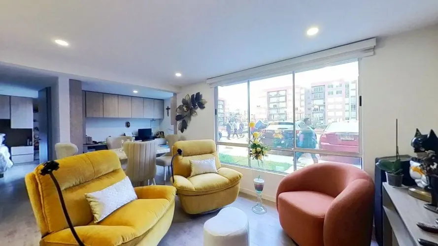 Apartamento de 1 alcoba en venta en Hacienda San Jose, Chía, 54 m² · foto 2 de 24