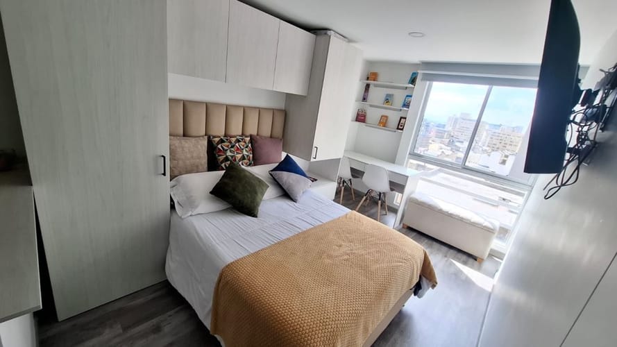 Apartamento de 1 alcoba en arriendo en Eduardo Santos, Bogotá, 30 m² · foto 2 de 16