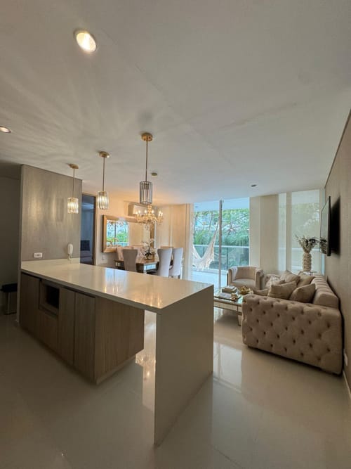 Apartamento de 2 alcobas en venta en Serena Del Mar, Cartagena, 87 m² · foto 3 de 10