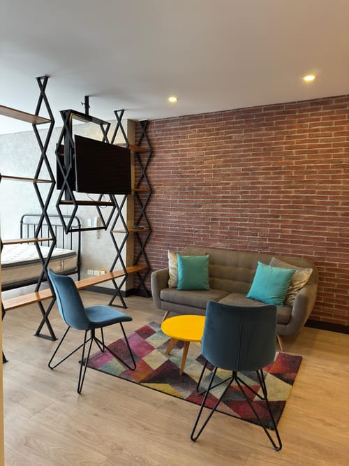 Apartamento de 1 alcoba en arriendo en Santa Paula, Bogotá, 53 m² · foto 3 de 20