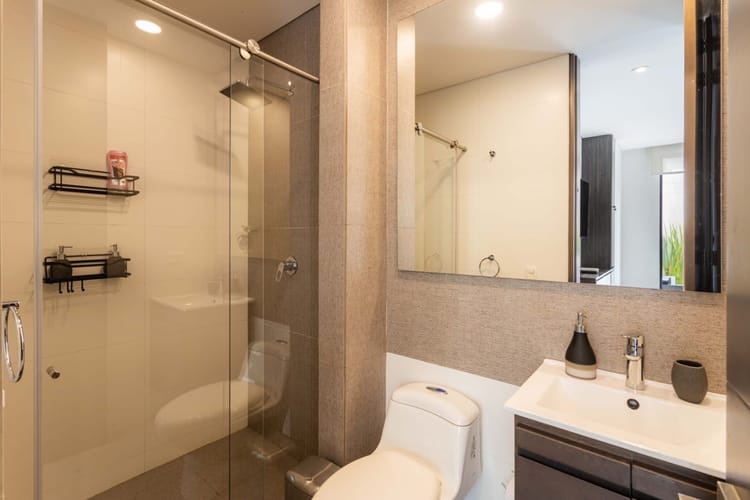 Apartaestudio en venta en Chico Norte, Bogotá, 43 m² · foto 13 de 14