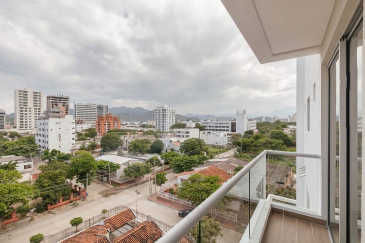 Apartamento de 2 alcobas en arriendo en Bellavista, Santa Marta, 70 m² · foto 2 de 24