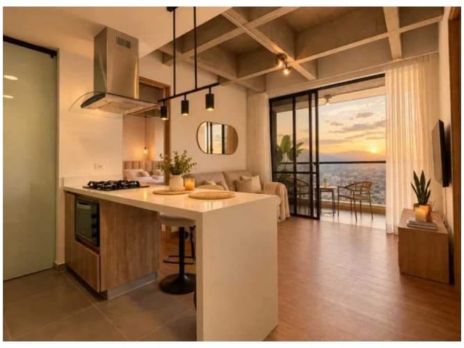 Apartamento de 2 alcobas en venta en Loma Del Escobero, Medellín, 76 m² · foto 1 de 8