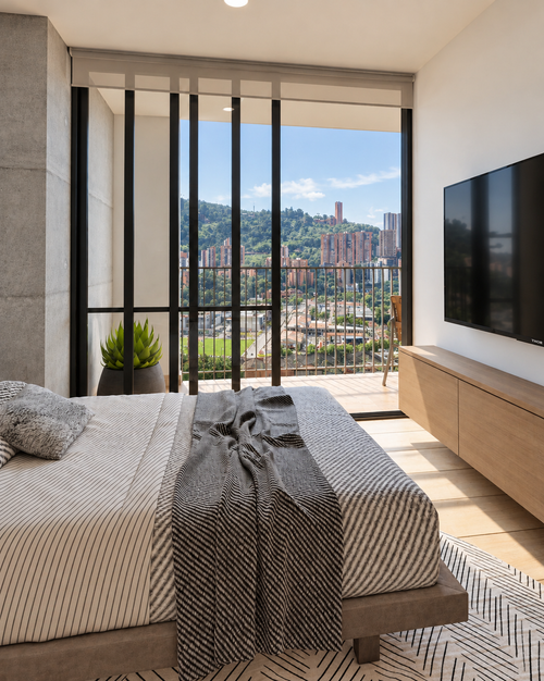 Apartamento de 2 alcobas en venta en Ciudad Del Río, Medellín, 71 m² · foto 4 de 6