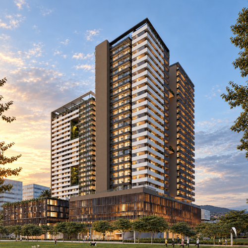 Apartamento de 2 alcobas en venta en Ciudad Del Río, Medellín, 71 m² · foto 5 de 6