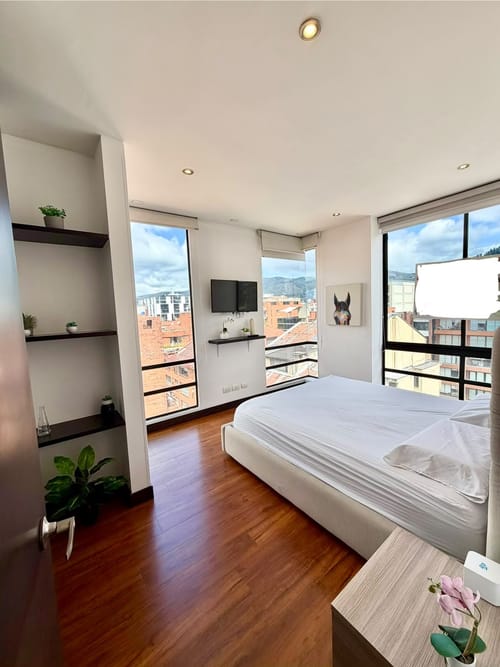 Apartamento de 1 alcoba en arriendo en Chico Norte, Bogotá, 48 m² · foto 7 de 12