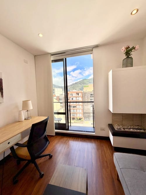 Apartamento de 1 alcoba en arriendo en Chico Norte, Bogotá, 48 m² · foto 5 de 12