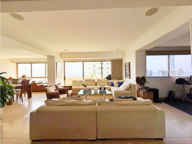 Apartamento de 3 alcobas en venta en Bocagrande, Cartagena, 227 m² · foto 5 de 22