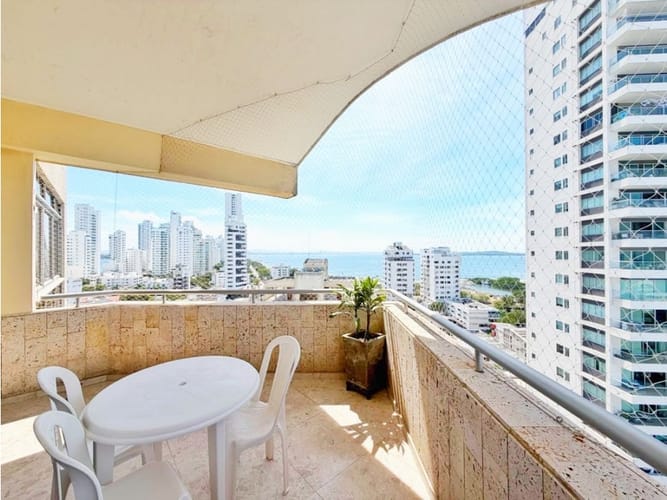 Apartamento de 3 alcobas en venta en Bocagrande, Cartagena, 227 m² · foto 16 de 22
