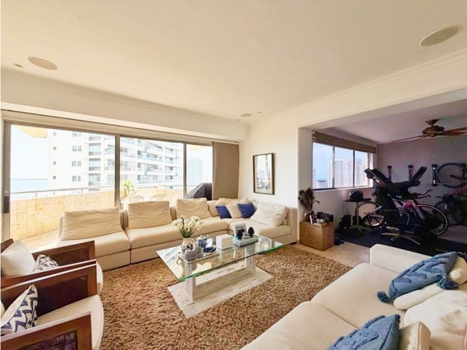 Apartamento de 3 alcobas en venta en Bocagrande, Cartagena, 227 m² · foto 21 de 22