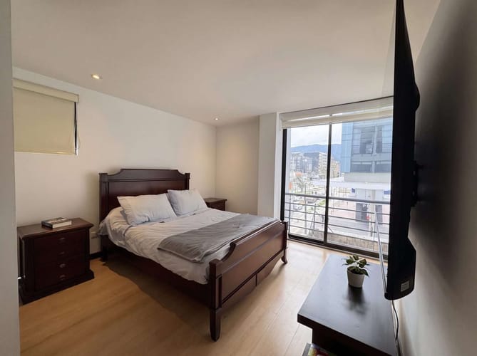 Apartamento de 1 alcoba en arriendo en Santa Barbara, Bogotá, 58 m² · foto 6 de 9
