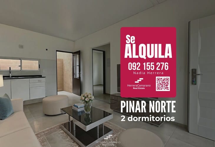 Casa de dos dormitorios en el Pinar.