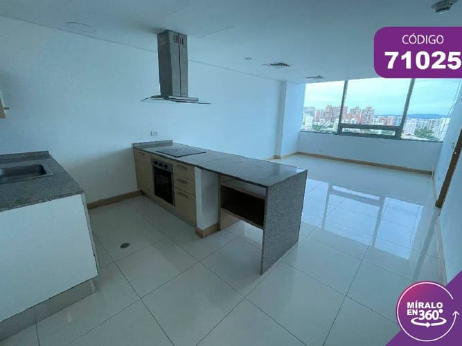 Apartamento de 1 alcoba en arriendo en Cr.La Castellana, Barranquilla, 53 m² · foto 1 de 12
