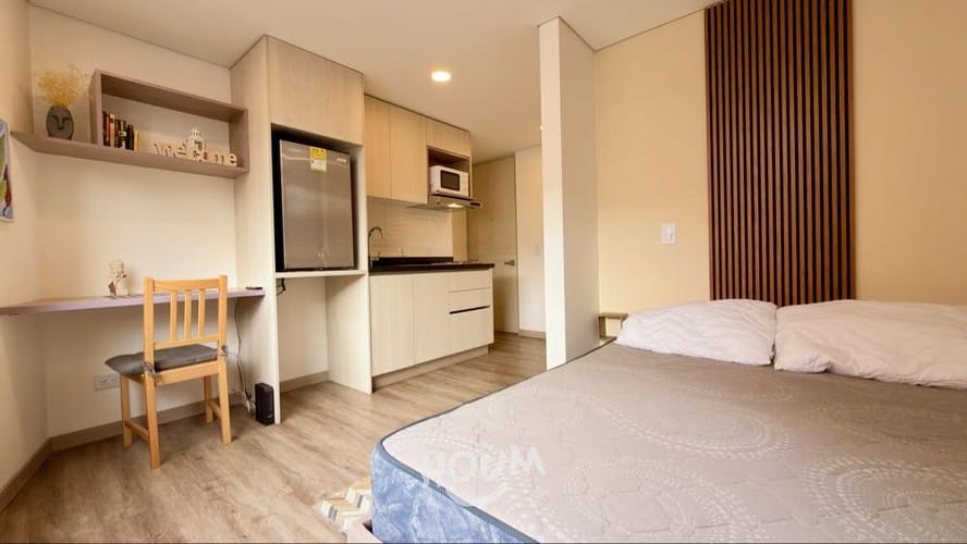 Apartamento de 1 alcoba en arriendo en San Luis, Bogotá, 21 m² · foto 4 de 18