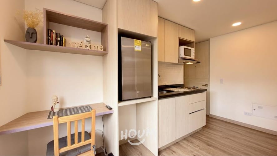 Apartamento de 1 alcoba en arriendo en San Luis, Bogotá, 21 m² · foto 5 de 18