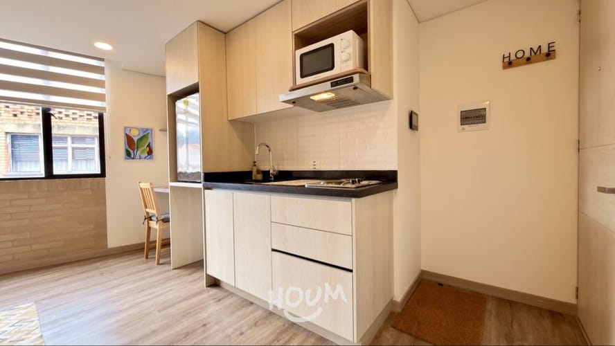 Apartamento de 1 alcoba en arriendo en San Luis, Bogotá, 21 m² · foto 6 de 18