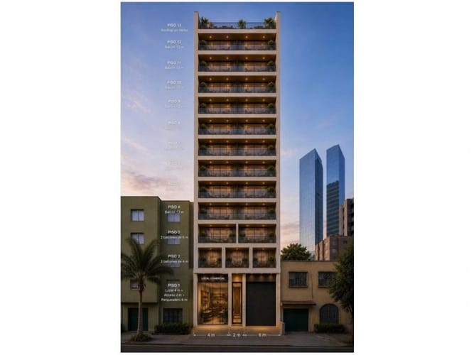 Apartamento de 6 alcobas en venta en La Castellana, Medellín, 398 m² · foto 1 de 20