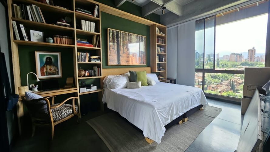 Apartamento de 1 alcoba en venta en Provenza, Medellín, 98 m² · foto 6 de 10