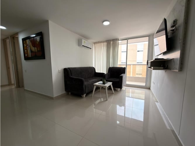 Apartamento de 2 alcobas en venta en Boston, Barranquilla, 69 m² · foto 4 de 24