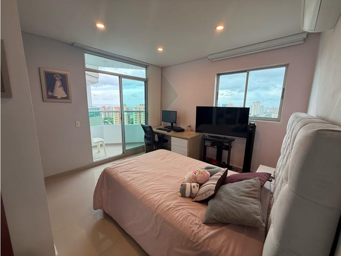 Apartamento de 2 alcobas en venta en El Tabor, Barranquilla, 86 m² · foto 14 de 17