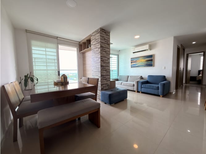 Apartamento de 3 alcobas en venta en Ciudad Jardin, Barranquilla, 93 m² · foto 2 de 20