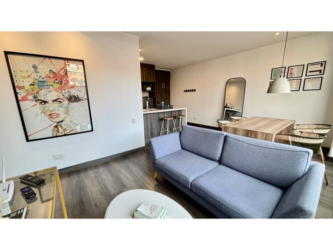 Apartamento de 2 alcobas en arriendo en Chico Norte, Bogotá, 56 m² · foto 2 de 16