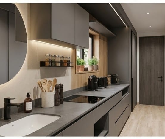 Apartaestudio en venta en Chico Norte, Bogotá, 31 m² · foto 3 de 10