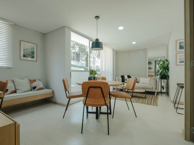 Apartamento de 2 alcobas en venta en San Jose Obrero, Bello, 50 m² · foto 17 de 19