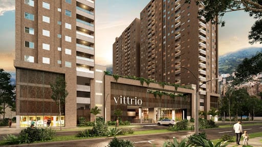 Apartamento de 2 alcobas en venta en Jardines, Envigado, 62 m² · foto 5 de 6