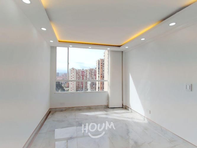 Apartamento de 2 alcobas en arriendo en C.C. Paseo Villa Del Rio, Bogotá, 43 m² · foto 1 de 24