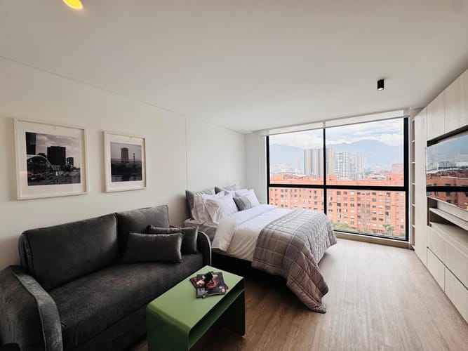 Apartaestudio en arriendo en El Recuerdo, Bogotá, 24 m² · foto 1 de 5
