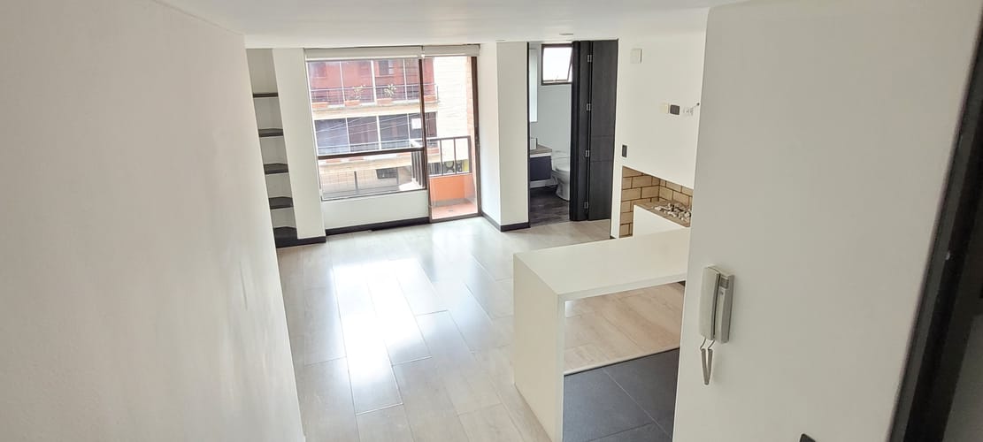 Apartamento de 1 alcoba en venta en El Virrey, Bogotá, 52 m² · foto 17 de 20